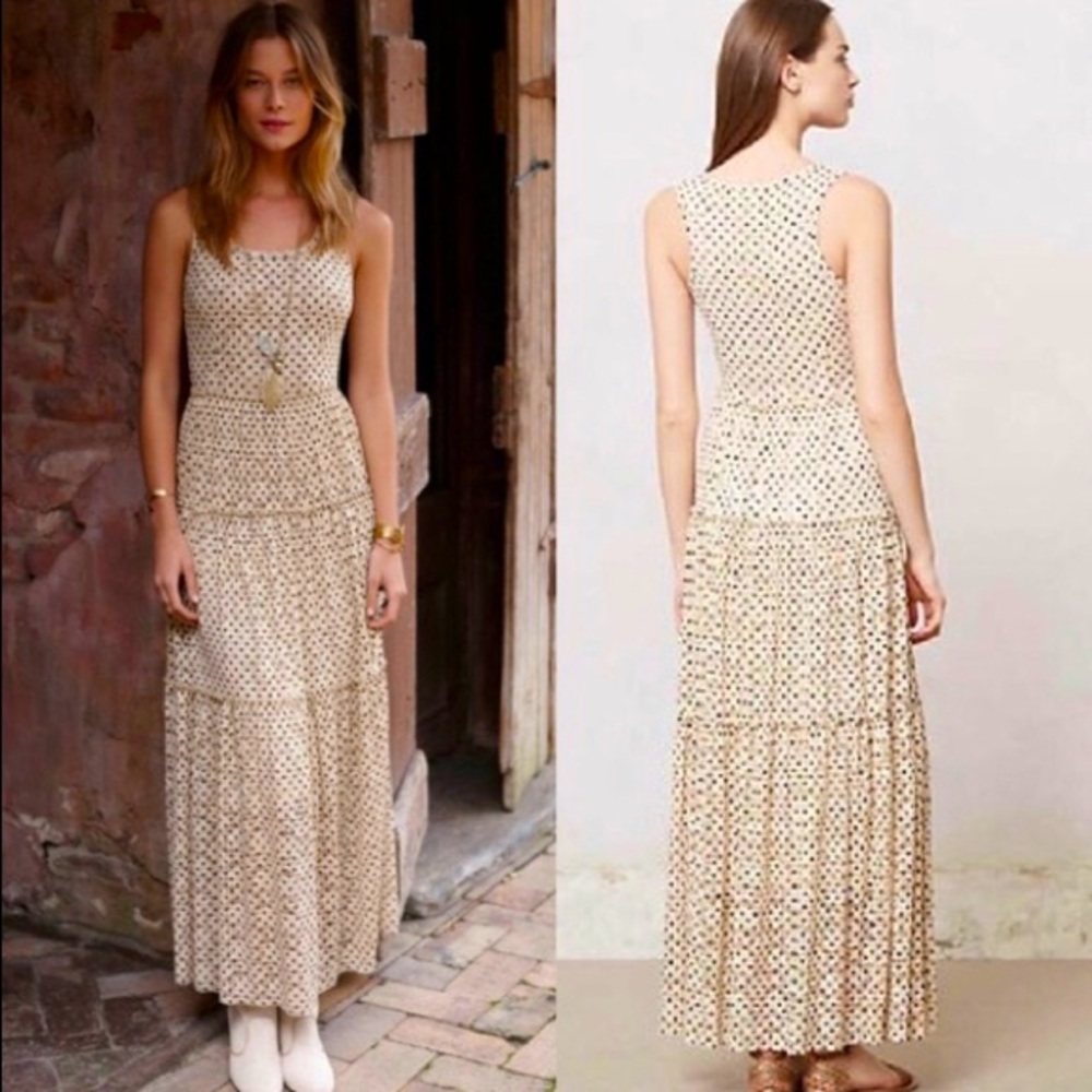 Anthropologie Meadow Rue Marigny Maxi Dress